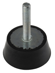 Podstawka antywibracyjna M8 średnica 46mm wysokość całkowita 20mm