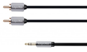PRZEWOD JACK 2*RCA 1.8M KRUGER