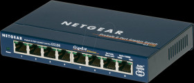 GS108GE NETGEAR switching hub 8x 10/100/1000 Mbit/s
