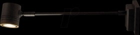 500055 Display light Borneo, 1-bulb, 500 mm, GU10, anthracite