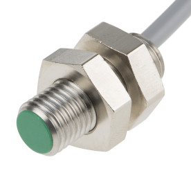 Czujnik zbliżeniowy M8 Indukcyjny 2 mm Baumer Wpuszczany 10 → 30 V dc długość 22mm Gwintowany