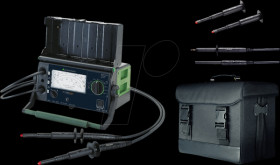 M551T METRISO PRIME insulation meter, set with terminals and case, ana