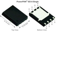MOSFET N-kanałowy 137.5 A PowerPAK SO-8 80 V SMD 0.004 Ω