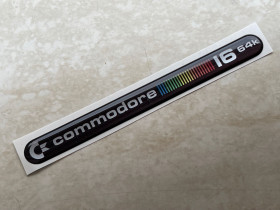 Commodore 16 - 16k 64k badge