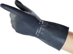 Ansell 87118085 AlphaTec Naturalny lateks Rękawice odporne na chemikalia Rozmiar rękawic: 8.5 EN 21420:2020 1 par(a)