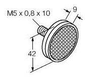 Odbłyśnik Turck BRT-42D 3045006 1 szt.