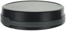 ABS enclosure, (L x W x H) 47 x 47 x 13.5 mm, black (RAL 9004), IP65, SUI-TEK0A.29