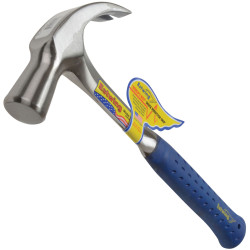 Estwing E3/28C Curve Claw Hammer - Vinyl Grip 24oz (672g)
