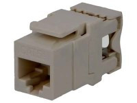 TJACK-8P8C-KP Gniazdo typu PLUG na panel - 8 styków (gabaryt 8) podłaczenie: zaciski Keystone