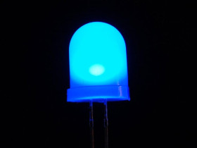 Adafruit Diffused Blue 10mm LED (25 pack)