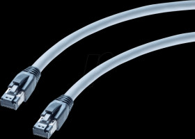 BS08-400513 Patch cable, Cat.8.1, S/FTP, 5.0 m, grey