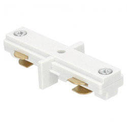 Łącznik wzdłużny do szyny MEVA PRO I Connector White, biały EDO777514 EDO