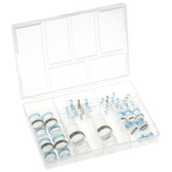 Zestaw do tulei lutowanych, Ø kabla 1.4 → 13mm, kolor: Przezroczysty, materiał: Polietylen o niskiej gęstości,