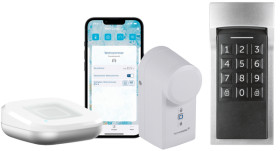 161314A0 + 154952A0 + 156424A0 Access starter bundle, door lock drive + keypad