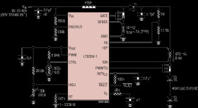 100V/120V LED Controller with Exponential PWM and Scalable Dimming
