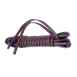 Kabel 4 żyłowy RGB 4x0,5mm2 do taśma led