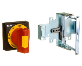 Napęd tylny 3P z blokadą czerwono-żółty NZM1-XRAVR 107249