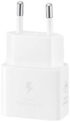 Samsung EP-T2510NWEGEU-B Ładowarka USB 25 W 1x USB-C® Power Delivery biały Szybka ładowarka