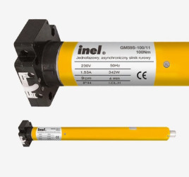 Silnik rurowy 100Nm 230V przystosowany do rury oktagonalnej o średnicy 70mm