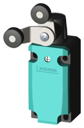 Wyłącznik krańcowy 1Z 1R migowe metal 40mm dźwignia uchylna widlasta kątowa dwie rolki 19mm tworzywo IP67 3SE5112-0CT11