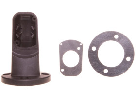 Kątownik wspornik mocujący do montażu bezpośrednio na ścianie do kolumn 70mm czarny 1 stronny 8WD4308-0CA