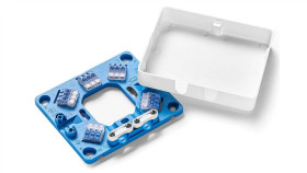 Puszka Do Podłączeń Agd Np. Kuchenek 128X110x22mm 5 Szybkozłączek 4Mm Biała...