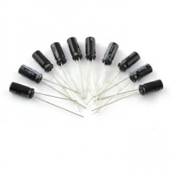 Kondensator elektrolityczny 47uF/25V 5x11mm 105C THT - 10szt.