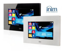 Ekran dotykowy dla central SmartLiving.Wbudowany port USB i czytnik kart ALIEN/G - 7cali BIAŁY LUB CZARNY