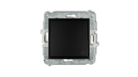 Mini Przycisk /Światło/ Czarny Mat 12Mwp-5