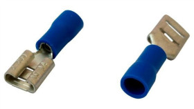 Końcówka Nasuwka Izolowana 1.5-2.5Mm 0.8-6.35 10 Sztuk