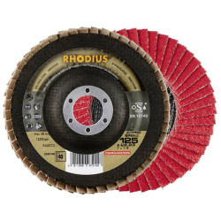 Rhodius 208745 JUMBO SPEED Flap Disc 115mm 22.23mm Bore High Performance