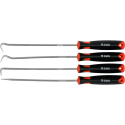 Haki długie z rękojeścią 4szt YATO YT-08429