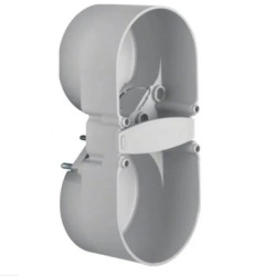 Integro Flow Puszka podtynkowa podwójna szara 109x49x37mm 9191501
