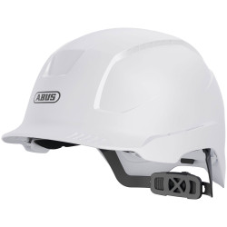 ABUS 94806 SCATOR-E Non-vented Safety Helmet White