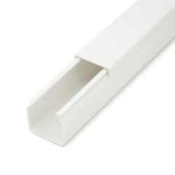 Korytko kablowe białe, kanał kablowy biały CanaLux 25x25mm 2m