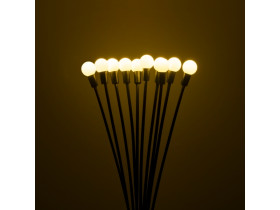 Ozdobne ogrodowe lampki solarne Rebel