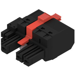 Weidm&#x171;ller 1082110000 Connector Female Shrouded 7.62mm