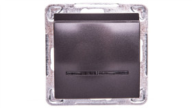 Impresja Łącznik Hotelowy Z Podświetleniem Antracyt Łp-15Ys/M/50