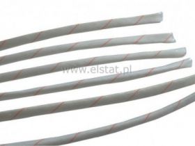 Rurka elektroizolacyjna, jedwab szklany; fi 2mm/1m