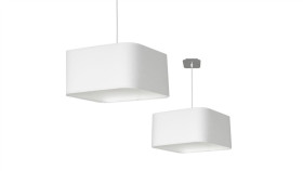 Lampa Wisząca Napoli White/Chrome 1Xe27 Ml6362 Milagro