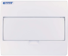 Rozdzielnica modułowa 1x12 podtynkowa IP40 S12 z białą osłoną N+PE ENE-00344