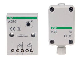 Automat zmierzchowy 16A 230V 2-1000 lux IP20/65 AZH-S-PLUS F&F FILIPOWSKI