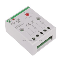 Przekaźnik czasowy PO-405 1-15m.16A FF z opóźnien