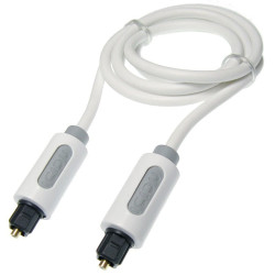 Kabel optyczny T-T 1m Biały ICIDU