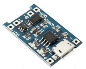 Moduł Ładowarki ogniwa Li-Ion 18650 TC4056 + kontrola