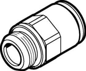 Złączka pneumatyczna G 1/4 męskie Wciskane 10 mm Festo Adapter gwintowany prosty