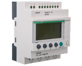 Sterownik programowalny 8 wejść 4 wyjścia 24V DC RTC/LCD Zelio SR2B121B