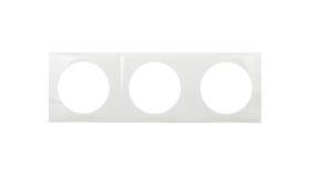 Berker/B.Mobil Ramka Potrójna Pozioma/Pionowa Biała 918192519