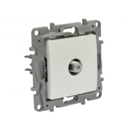 Gniazdo antenowy TV typ F pojedyncze końcowe NILOE białe Legrand