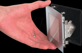 27635 LED panel, 3.5 W, 95 lm, 2700 K, 107 x 107 mm, silver